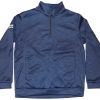 Navy Tiger Stripe Fleece Jacket