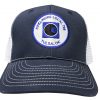 Patch Logo Summer Cap – Navy w/ White Mesh – Snapback - Image 2