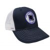 Patch Logo Summer Cap – Navy w/ White Mesh – Snapback